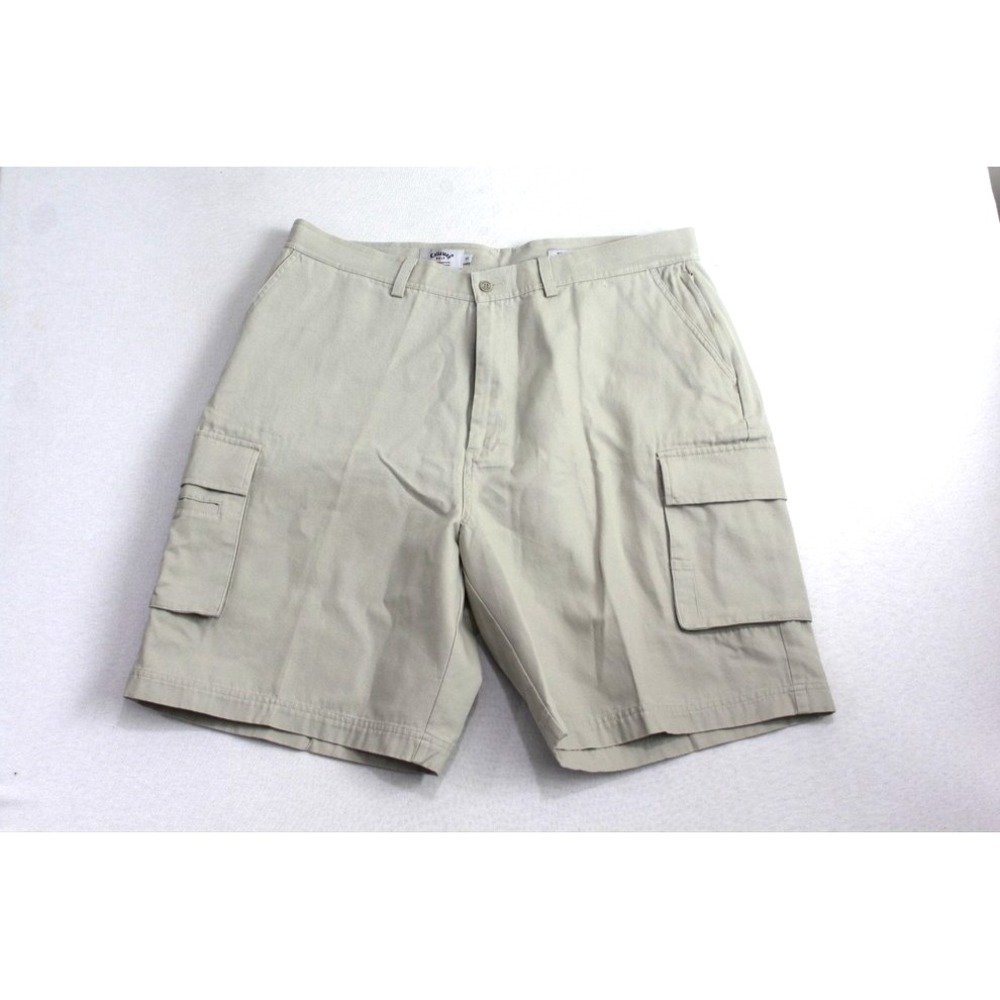 Callaway Men Beige Cargo Golf Shorts 100 Cotton Size 38